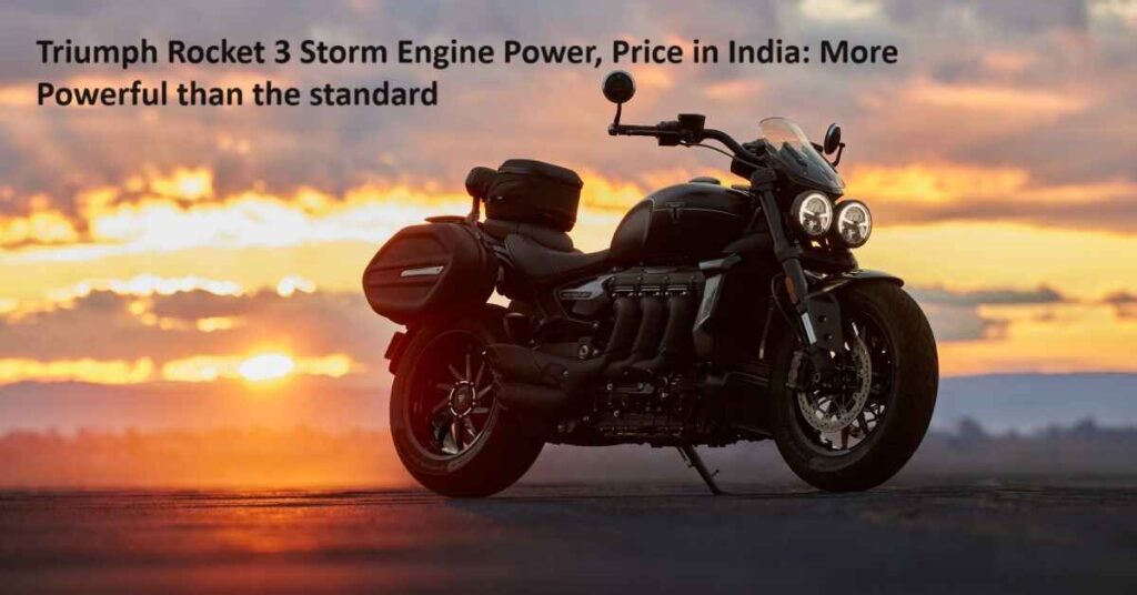 Triumph Rocket 3 Storm Engine Power